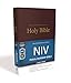 NIV, Church Bible (Pew Bible), Large Print, Hardcover, Burgundy, Comfort Print