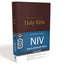 NIV, Church Bible (Pew Bible), Large Print, Hardcover, Burgundy, Comfort Print