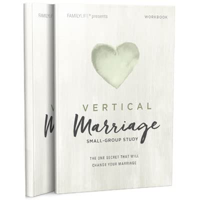 FAMILYLIFE Vertical Marriage Couples Bible Study Set - 2 Relationship Workbooks for Couples - Guide for Couples Workbook Set of 2 - Christian Small Group Studies for a Lasting Impact on Marriages