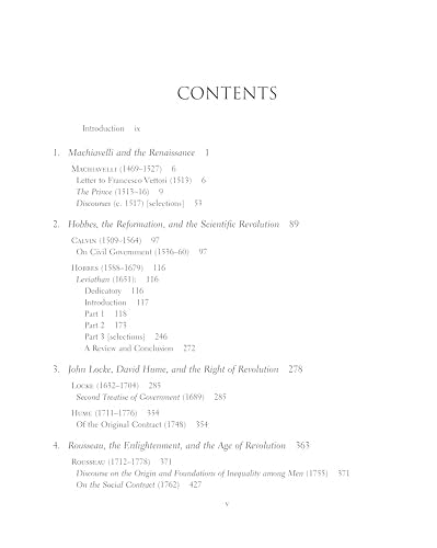 Modern Political Thought: Readings from Machiavelli to Nietzsche