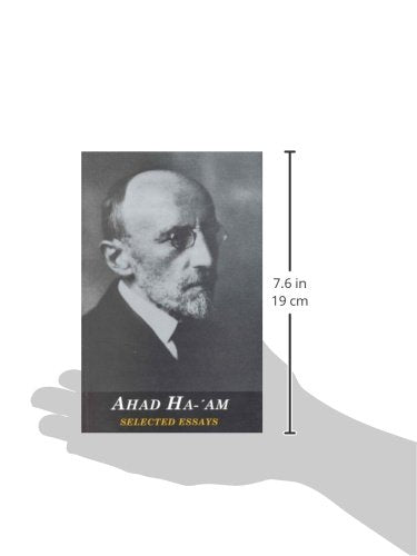 Ahad Ha-am: Selected Essays — back cover