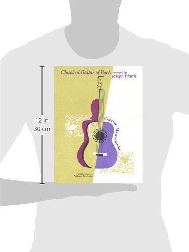 Classical Guitar of Bach (Concert Masterworks) by J.S. Bach