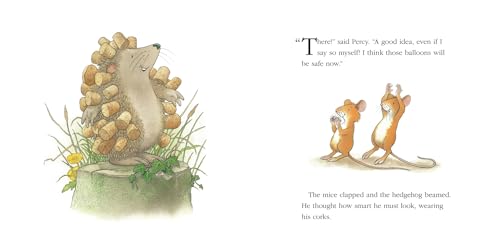 Hedgehogs Balloon: A funny illustrated childrens picture book about Percy the Park Keeper from the bestselling creator of One Snowy Night (A Percy the Park Keeper Story)