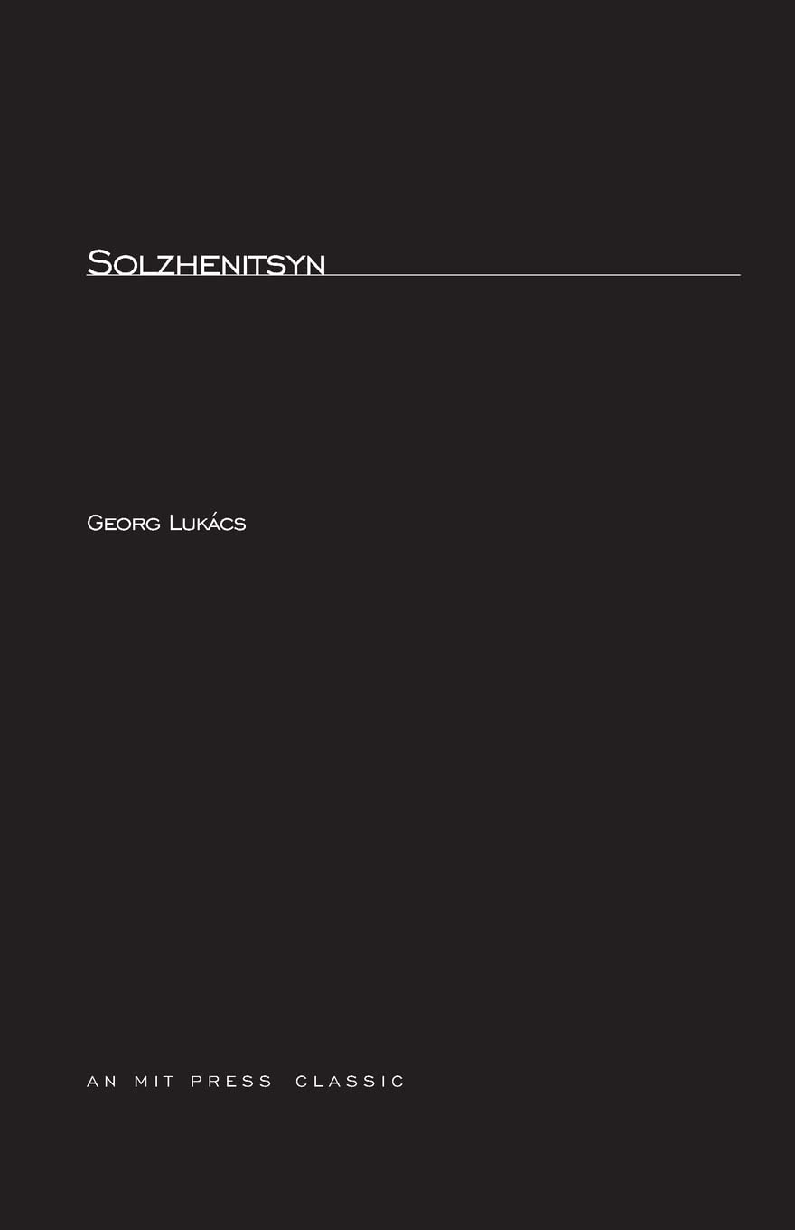 Solzhenitsyn (Mit Press) (English and German Edition)