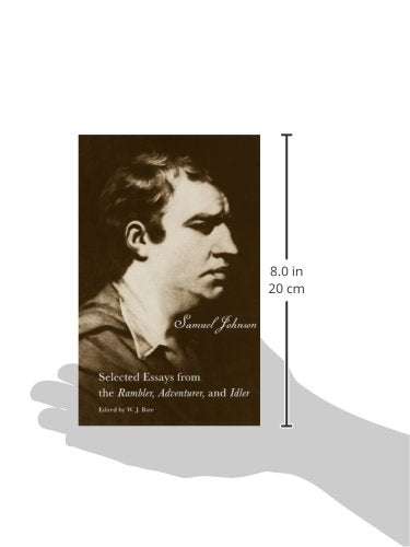 Selected Essays from the "Rambler", "Adventurer" and "Idler"