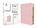 The Jesus Bible, NIV Edition, (With Thumb Tabs to Help Locate the Books of the Bible), Leathersoft over Board, Pink, Thumb Indexed, Comfort Print