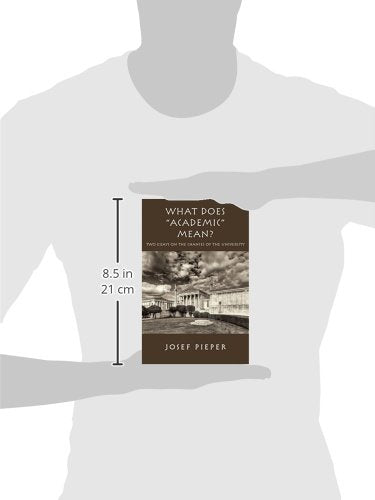 What Does "Academic" Mean?: Two Essays on the Chances of the University Today