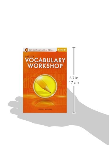 Vocabulary Workshop: Enriched Edition: Student Edition: Level D (Grade 9)