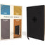 NIV, KJV, NASB, Amplified, Parallel Bible, Leathersoft, Black: Four Bible Versions Together for Study and Comparison