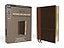 NIV, Personal Size Reference Bible, Large Print, Leathersoft, Tan/Brown, Red Letter, Comfort Print