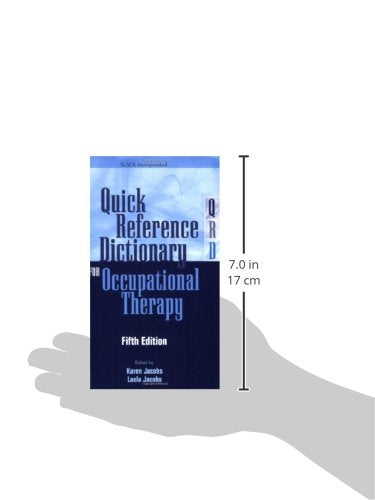 Quick Reference Dictionary for Occupational Therapy