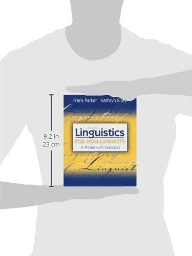 Linguistics for Non-Linguists: A Primer with Exercises
