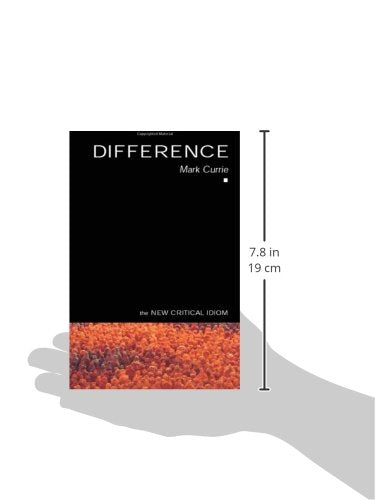 Difference (The New Critical Idiom)