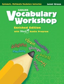 Vocabulary Workshop ?011 Level Green (Grade 3) Student Edition