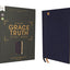 NASB, The Grace and Truth Study Bible (Trustworthy and Practical Insights), Leathersoft, Navy, Red Letter, 1995 Text, Comfort Print