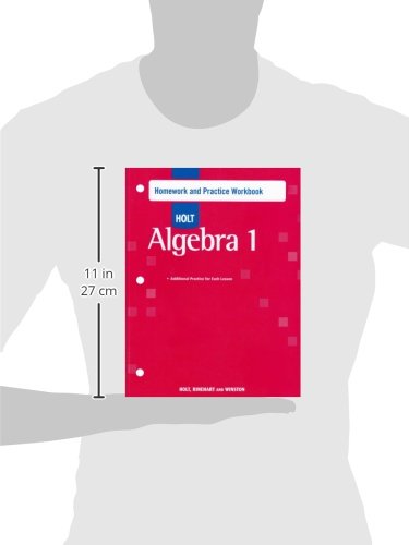 Algebra 1: Homework and Practice Workbook