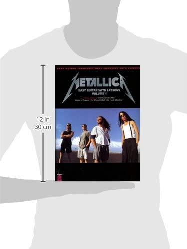 Metallica - Easy Guitar Songbook with Lessons  13 Classic Hits for Beginners Sheet Music  Includes Tablature, Chords and Lyrics  Cherry Lane Music Book for Self-Learning and Music Teacher Resource