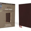 NIV, Reference Bible, Giant Print, Bonded Leather, Burgundy, Red Letter, Thumb Indexed, Comfort Print