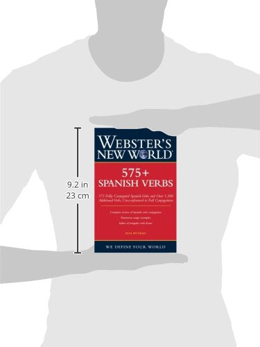 Webster's New World 575+ Spanish Verbs — back cover