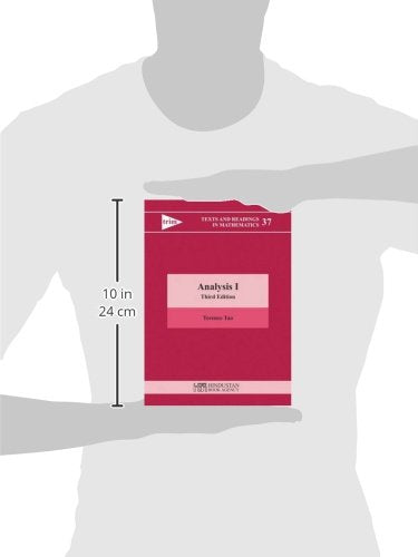 Analysis I: Third Edition (Texts and Readings in Mathematics)