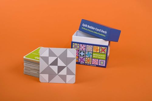 Quilt Builder Card Deck: 40 Blocks, 8 Layouts, Endless Possibilities