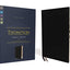 NIV, Thompson Chain-Reference Bible, Large Print, Bonded Leather, Black, Thumb Indexed, Red Letter, Comfort Print