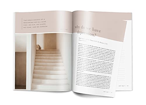 Never Alone: Walking with God Through Depression — back cover