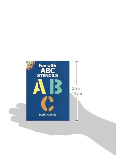Fun with ABC Stencils (Dover Stencils)