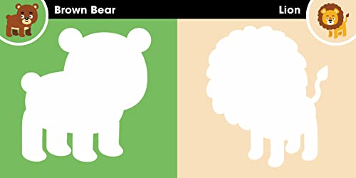 First Sticker Art: Zoo Animals: Color By Stickers for Kids, Make 20 Animal Pictures! (Independent Activity Book, Perfect Easter Basket Stuffer and Gift for Ages 3+)