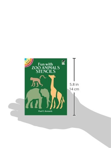 Fun With Zoo Animals Stencils (Dover Little Activity Books: Animals)