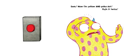 Don't Push the Button!: A Funny Interactive Book For Kids