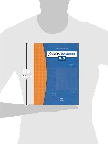 Student Edition 2004 (Saxon Math 6/5) — back cover
