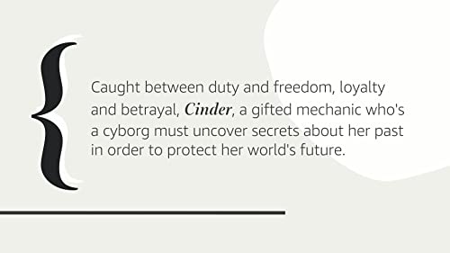 Cinder (The Lunar Chronicles, 1)