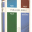 NIV, NKJV, NLT, The Message, (Contemporary Comparative) Parallel Bible, Hardcover