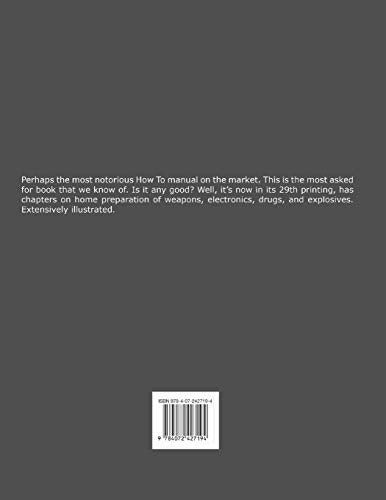 The Anarchist Cookbook by William Powell