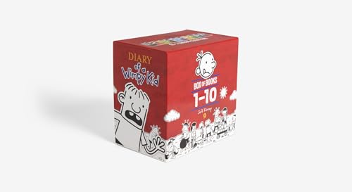 Diary of a Wimpy Kid Box of Books 1-10 Hardcover Gift Set