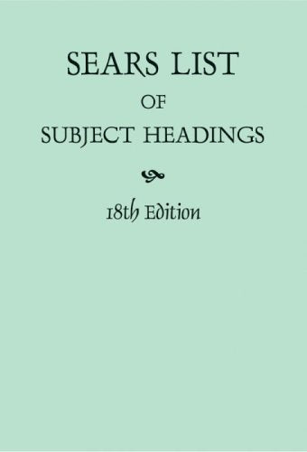 Sears List of Subject Headings