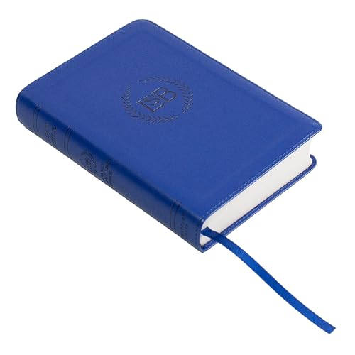 Legacy Standard Bible, Compact Edition - Paste-Down Blue Logo Faux Leather (LSB)