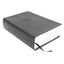 NIV, KJV, NASB, Amplified, Parallel Bible, Leathersoft, Black: Four Bible Versions Together for Study and Comparison