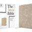 The Jesus Bible, NIV Edition, Leathersoft, Stone, Comfort Print