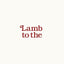 Lamb to the Slaughter