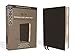 NIV, Personal Size Reference Bible, Large Print, Premium Leather, Calfskin, Black, Red Letter, Comfort Print