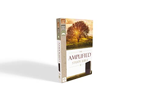 The Amplified Study Bible, Leathersoft, Purple, Thumb Indexed