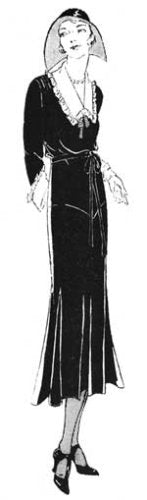 Dress Cutting -- Instructions and Illustrations for Sewing 26 Vintage 1930s Fashions