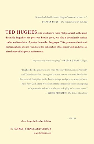 Selected Translations: Poems