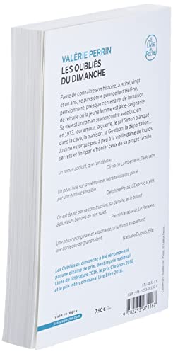 Les Oubliés du dimanche: Prix Choix des libraires Littérature 2018
