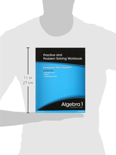 High School Math 2012 Common-Core Algebra 1 Practice and Problem Solvingworkbook Grade 8/9