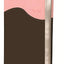 NIV, Gift Bible, Leathersoft, Pink/Brown, Red Letter Edition