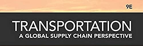 Transportation: A Global Supply Chain Perspective