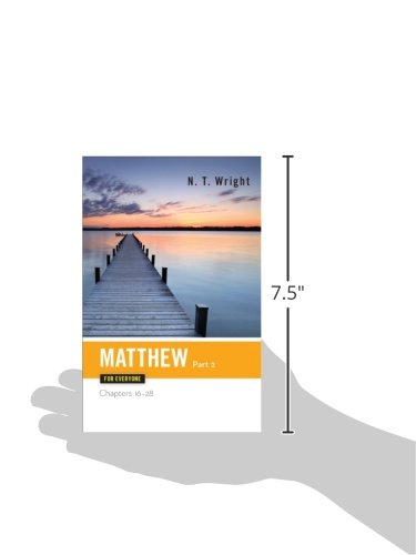 Matthew for Everyone, Part 2 (The New Testament for Everyone)